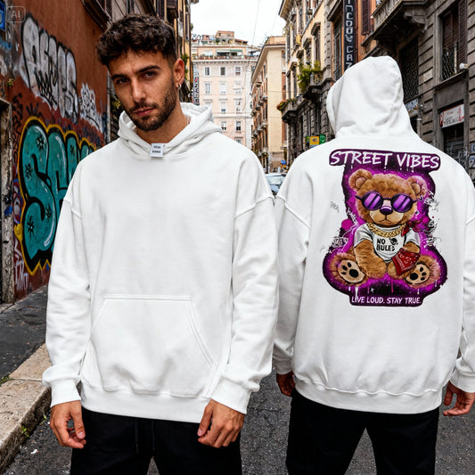 Felpa con cappuccio Rebel Teddy