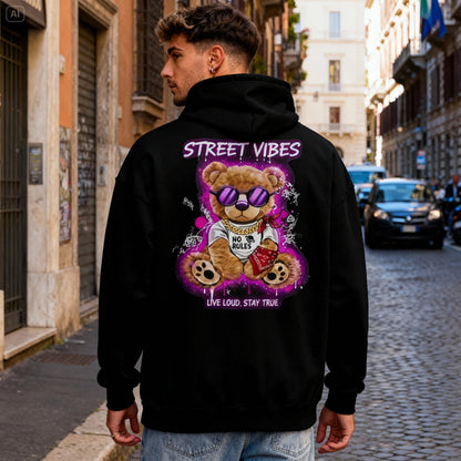 Felpa con cappuccio Rebel Teddy