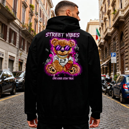 Felpa con cappuccio Rebel Teddy