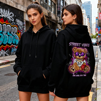 Felpa con cappuccio Rebel Teddy