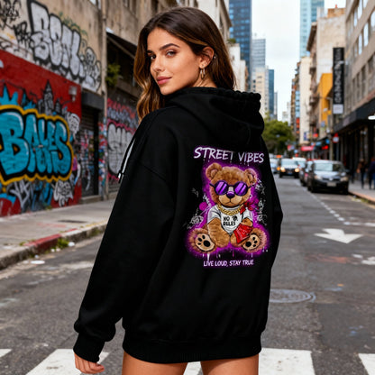 Felpa con cappuccio Rebel Teddy